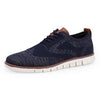 Solid Shallow Lace Up Lightweight Soft Flats Shoes