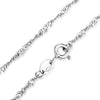 Classic Genuine Chain With 925 Silver  Adjustable Fashion Jewelry