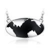 Sun Pendant Necklace Charm For Women With 925 Sterling Silver
