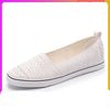 Women Shoe Lace Ballet Breathable Flat
