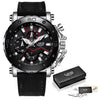Top Brand Luxury Big Dial Chronograph Sport Watch