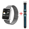 Waterproof smart watch Dynamic heart rate blood pressure monitor