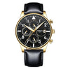 Luxury Gold Stainless Steel Sport Wrist Watch
