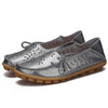 New Moccasins Slip On Loafers Genuine Leather & Driving Woman Shoes