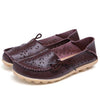 New Moccasins Slip On Loafers Genuine Leather & Driving Woman Shoes