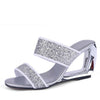 Unusual Heels High Slides Shoes For Woman