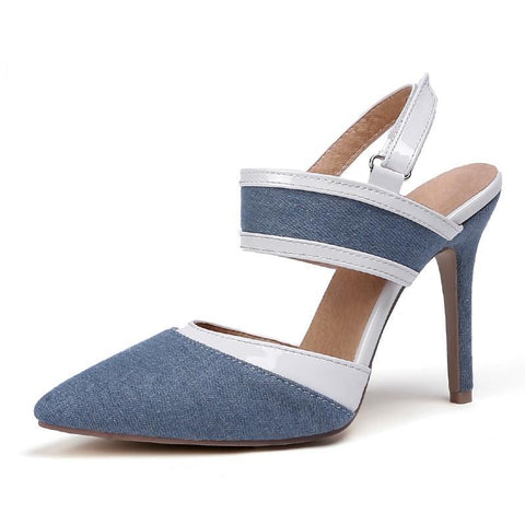 High Heels Sandals Toe Hook Footwear For Women With Pointed Summer Sandal